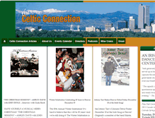 Tablet Screenshot of celticevents.com